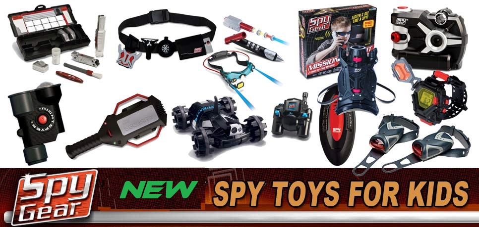 all spy gear toys