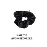 Hair Tie with Voice Recorder 20hr Battery Life or 1 Month Standby