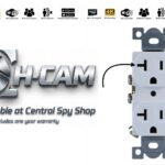 H-Cam T-Plug Style Hidden Surveillance Camera Wall Outlet, Spy Security Camera w/ WIFI