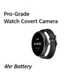 Pro-Grade Round Watch Covert Camera
